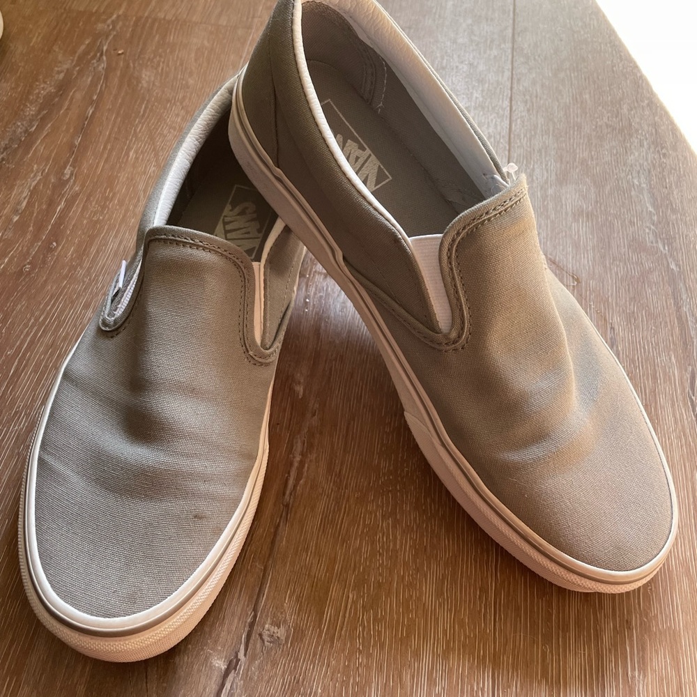 Vans Slip Ons Grey